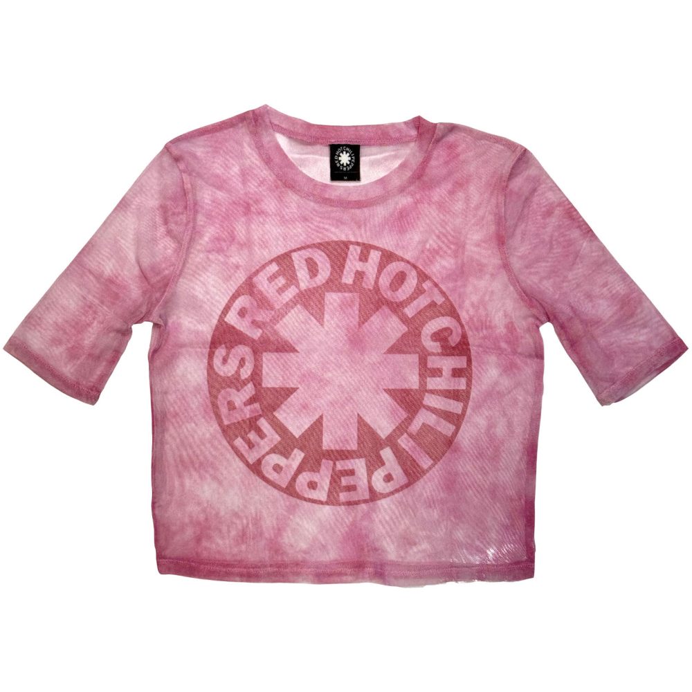 Red Hot Chili Peppers - Asterisk Circle Crop top - Rosa